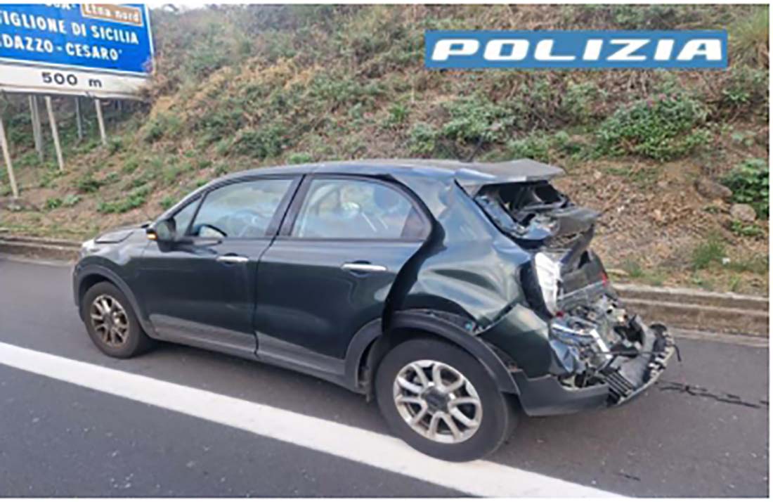 Incidente sulla a/18 – tre veicoli coinvolti