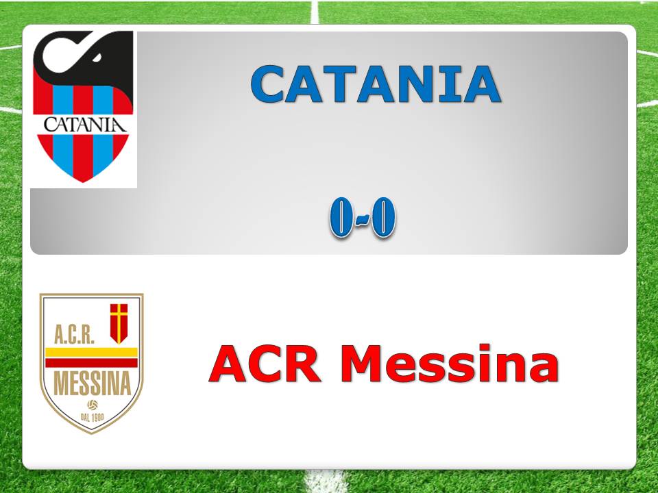 Acr Messina: Krapikas eroe del pareggio a Catania