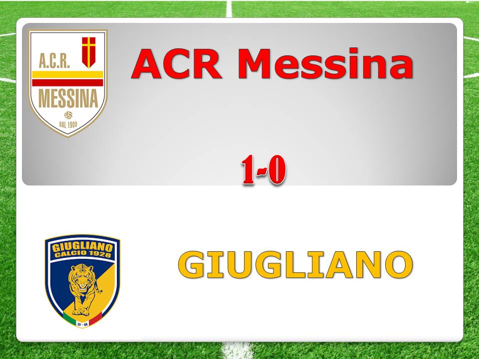 L’Acr Messina torna alla vittoria